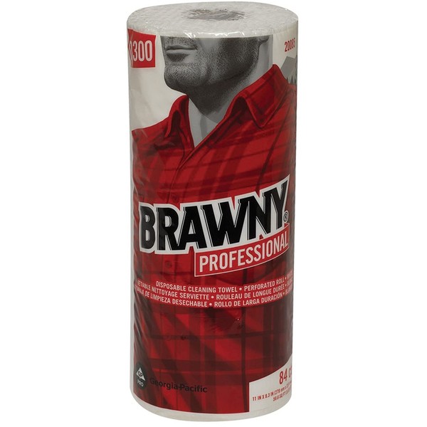 GPC20085 - Brawny Industrial All Purpose Perforated Dry Wipes, 11 X 9-3/8, White