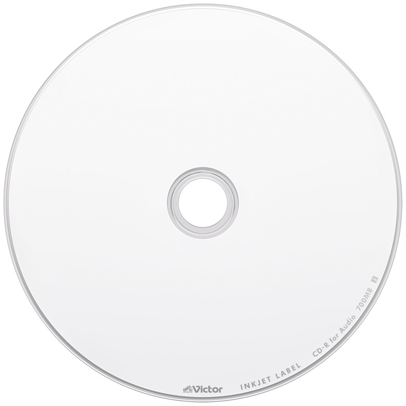 Victor Victor Single Recording CD-R AR80FP50SJ2 (Single-Sided Single Layer/80 Minutes/50