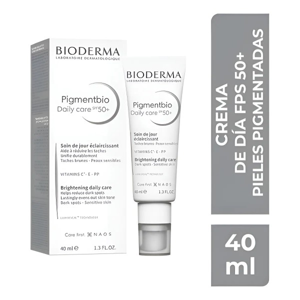 Bioderma Pigmentbio Daily Care Fps50 Crema Anti Manchas 40ml Pigmentada