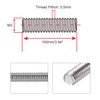 HiPicco M3 x 100mm Fully Threaded Rod & Studs, 304