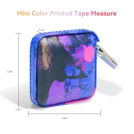 Aaymoous Tape Measure Body Measuring Tape，Mini Tape Measure Retractable Soft Tape Measure for Sewing Cloth Fabric Body Measurements，Fabric Tape Measure Clothing Measuring Tape Sunset