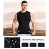 Eleady 2 Packs Compression Shirt Men Workout Shirts Athletic Base