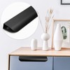 LAMXD 2 PCS Black Cupboard Handles 150mm Furniture Cabinet Handle