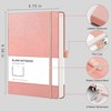 RETTACY Blank Notebooks with 100GSM Thick Paper 2 Pack