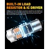 OXILAM BA15S 1156 LED Turn Signal Light Bulb CANBUS Error