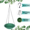 Hanging Bird Feeder for Outside, Hanging Bird Feeder Tray with