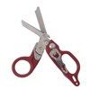Emergency Response Shears Aluminum Alloy Multifunction Foldable Shears for Indoor
