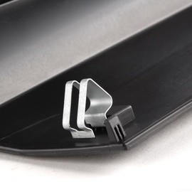 Rear Tow Bar Cover Compatible with X3 E83 2007-2011 Black Plastic Outer Trim Replacement OEM 51123416243 Direct