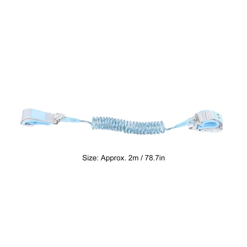 2m Toddler Wrist Link Prevent Lost 360 Degrees Rotating Night