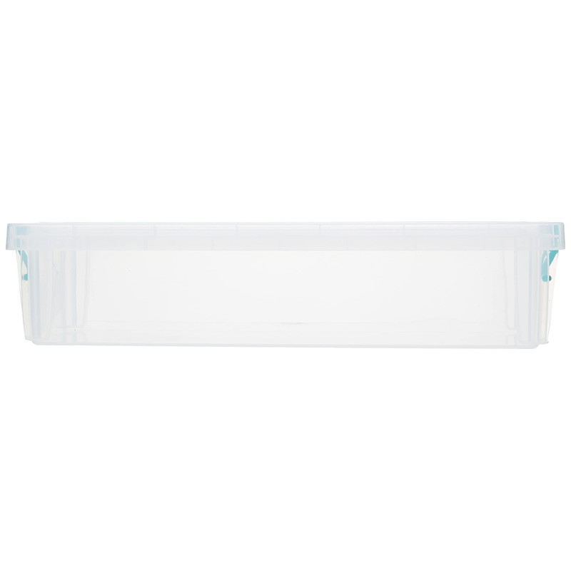 StoreStack 2.2 Litre Storage Box with lid W370xD110xH80mm Clear