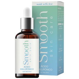 SMOOTH SKIN CARE  Serum facial cido hialurnico Smooth Skincare, potente hidratante y reductor de (cido Hialurnico)                                    
