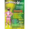 Morphsuits Men's Power Rangers Adult Sized Costume, Pink, XL UK