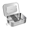 UPTRUST Stainless Steel Lunch Box, 800ML/27oz, Metal Bento Boxes with