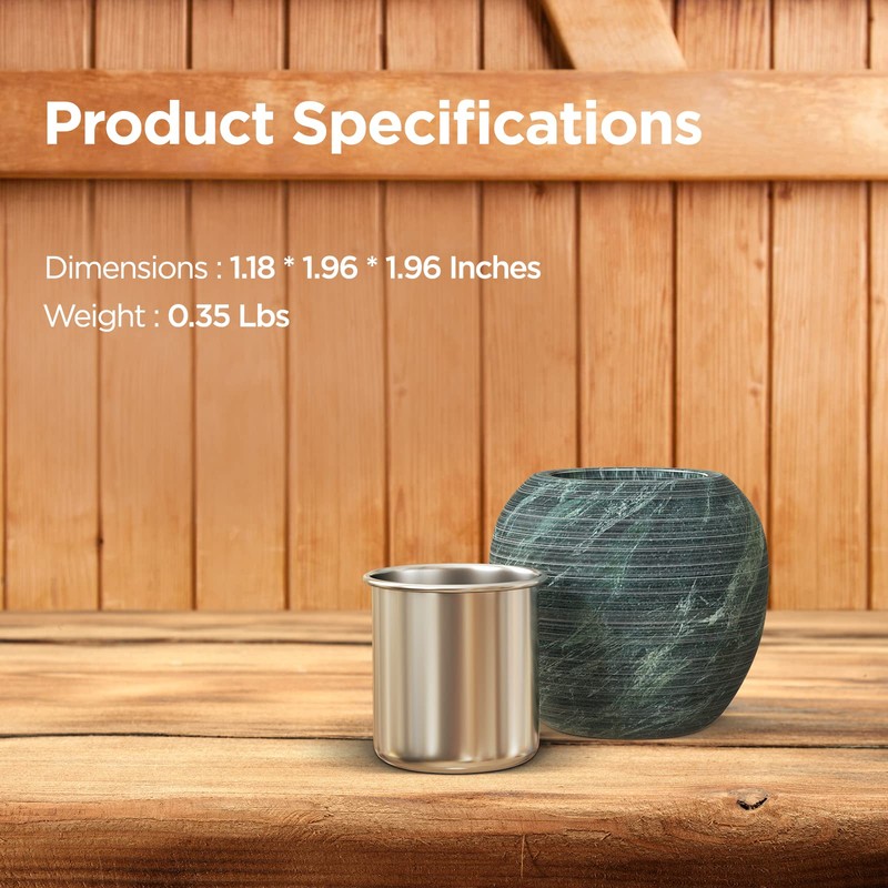 Northwood Sauna - Stone Sauna Aromatherapy Cup - No Installation