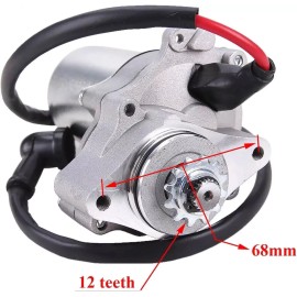 Fancy Scooters SSR 125cc SR125 AUTO, Dirtbike Electric Starter Motor-Bottom Mount