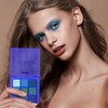 BUTBU Eyeshadow Palette, 9 Shades Blue Eyeshadow Palette, High Pigment