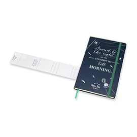 Moleskine Peter Pan Limited Edition Pirates Sapphire Blue Large Ruled Notebook Hard