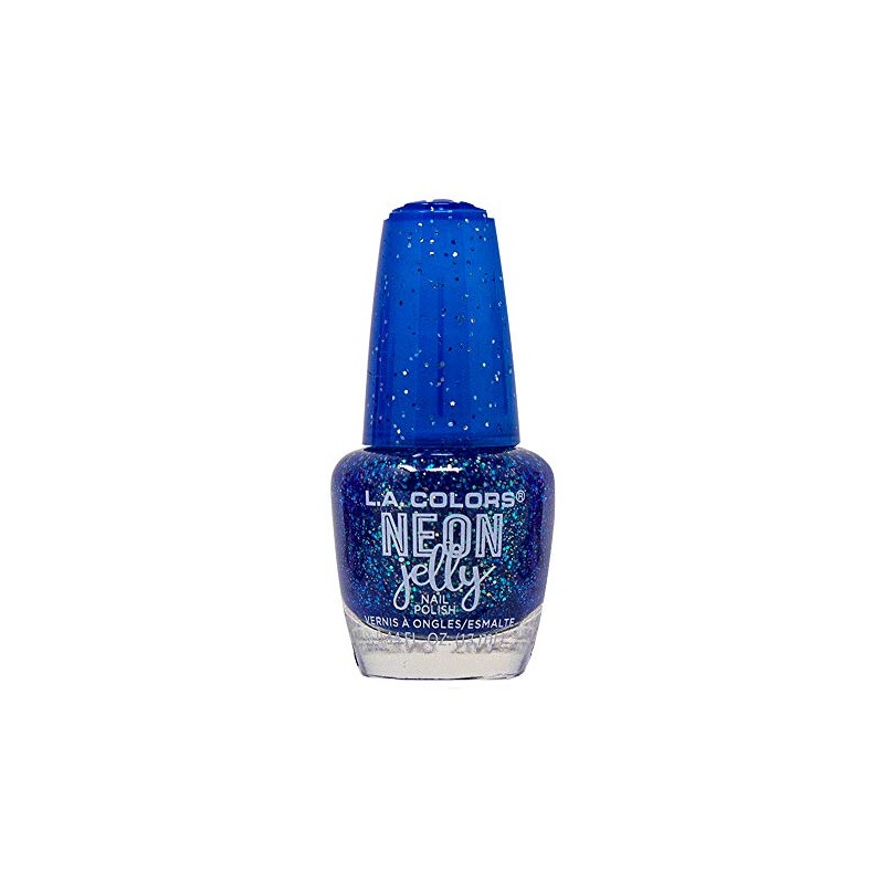 L.A. Colors Neon Jelly Nail Polish (Razzle Berry)