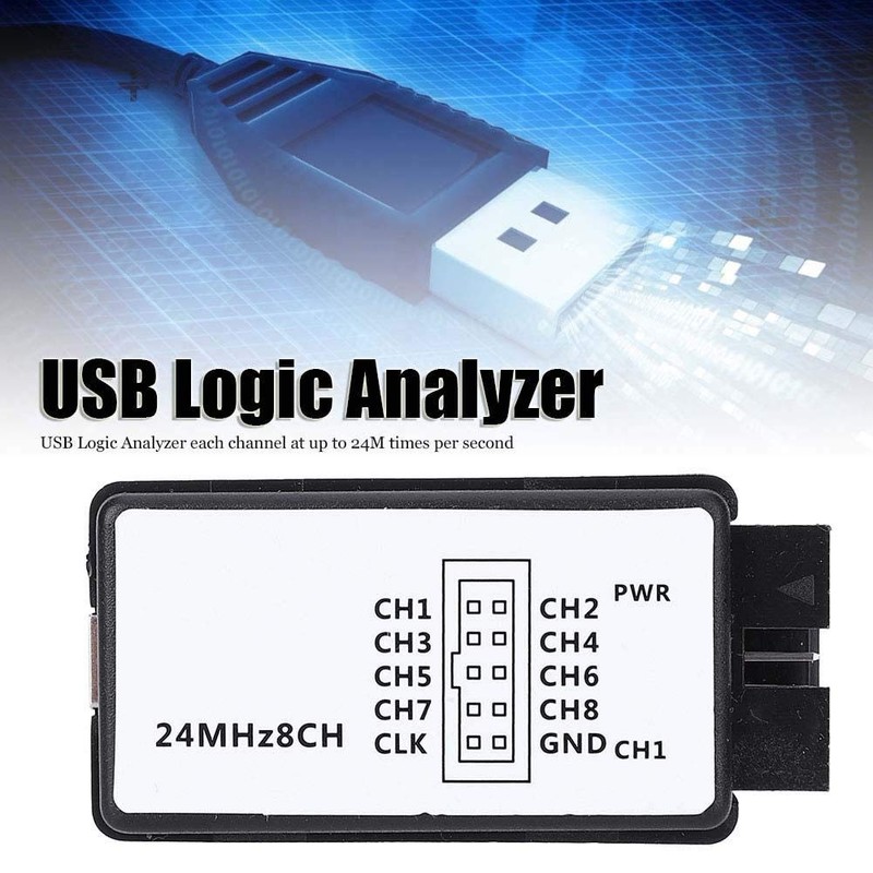 USB Logic Analyzer, USB Logic Analyzer Device Set Mini Digital