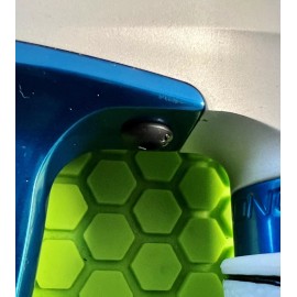 BOB LONG G6R PAINTBALL MARKER GRIP FRAME FRONT SCREW - BLACKOUT - NEW