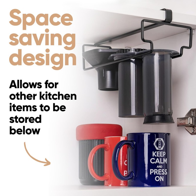 Altura The RACK: Hangin Shelf Rack for AeroPress Coffee Maker.