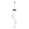 Solar Crystal Ball Wind Chimes Light 100LM IP45 Waterproof Decorative