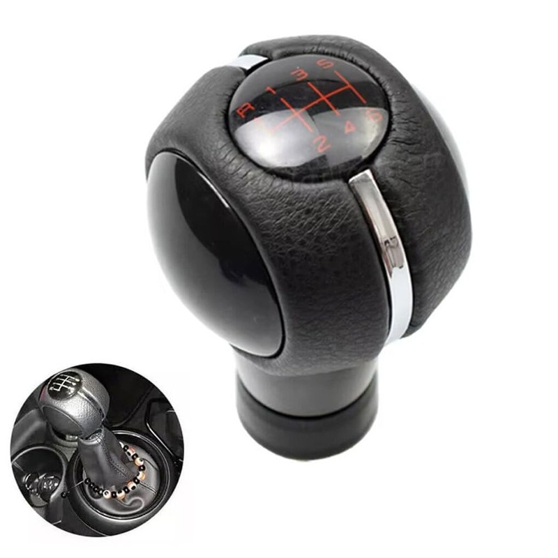6 Speed Gear Shift Knob Shift Knob Compatible with Mini