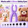 Safety Eye Installation Tool for Amigurumi – Fits 5–30mm Eyes