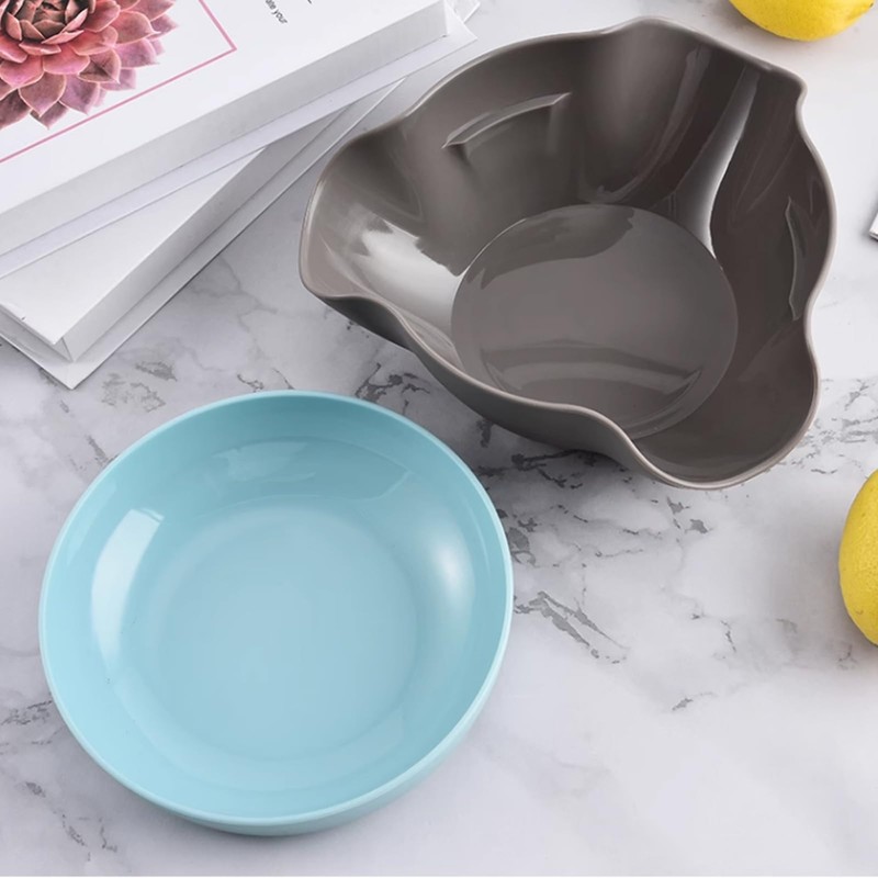 Pujito Pistachio Bowl with Shell Storage Large Double Dish Snack