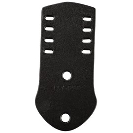 Jay-Pee Police Citation Bar and Badge Holder Four Bars Genuine Leather Black