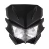 100% Dirt Bike LED Headlight, Motorcycle Head Light Universal for