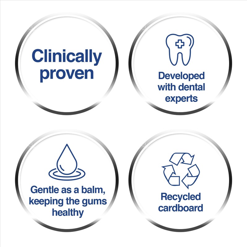 4 X Macleans Freshmint Toothpaste 100ml - Antibacterial Formula, Multipack