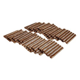ZERINT 100 Strips, 6 x 100 mm Brown; Tire Repair Plugs Tyre Puncture Repair Strips Tire Plugs Strings for Car, Truck, RV, SUV, ATV, Motorcycle(6 x 100 mm Brown 100 Strips)