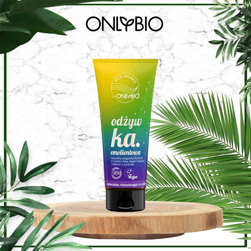 OnlyBio Hair Balance Emollient Conditioner 200ml