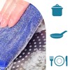 MAYA 4 x Stainless Steel Kitchen Sponge for Kitchen and