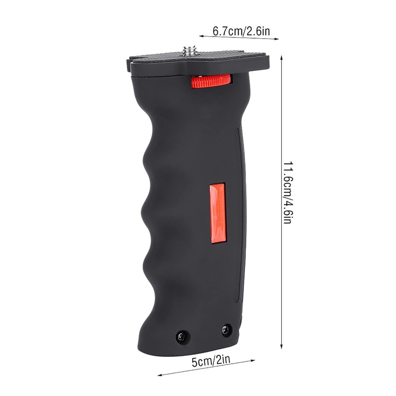 CUTULAMO Camera Handle, Camera Grip 1/4 Inch Screw Hole Non-Slip