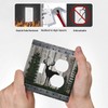 LuHuoLu Decorative Outlet Covers Rustic Deer Elk Forest Grey Wood