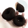 Donut Bread Maker Hair Bun Maker 7 Pieces Brown Ring