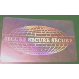 SDM-Security 5006 ID Overlay Hologram Tamper Proof Security Protection Pass Badge Credit Card - 50