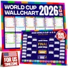 2026 Bracket Poster A1 Size - US Kick Off Times