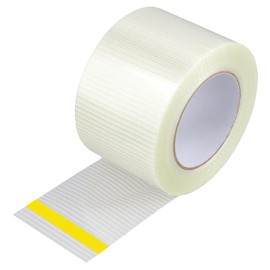 UNGFEI 8cm x 50m Tenacious Tape, Polytunnel Repair Tape, Transparent Tent Repair Tape for Tent, Boat, Binding, Tarp