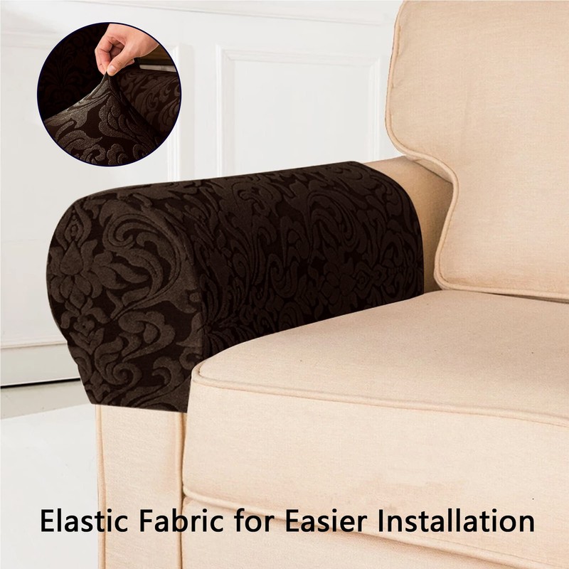 Kaket 2 PCS Arm Rest Covers Sofa, Chair Arm Protectors