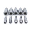 JomMart TL0452 Air Coupler Set of 5 for Urethane Hose