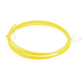 WECO 1/4" LLDPE Polyethylene Plastic Water Filtration Tubing - 25 ft (Yellow)