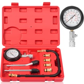 DAYUAN 8pcs Professional Petrol Engine Compression Tester Kit Set for Automotives and Motorcycles