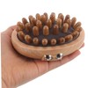 FOMIYES Wooden Scalp Massage Comb Air Cushioned Hair Brush for