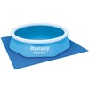 Bestway 58000 Ground Cloth Swimming Pool Floor Protector, 274 x