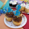 Dinosaur Train T-Rex Buddy Blue Cupcake Picks Toppers Decoration Set