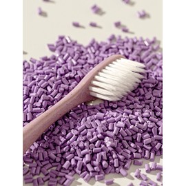 Soduwi Wood Chip Double-Sided Fine Bristle Toothbrush Sunset Violet x 1 / 쏘두위 우드칩 양면미세모 칫솔 해질녘 바이올렛 x 1개