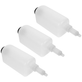 3 Empty Shampoo Vial Set Liquid Foaming Soap Dispenser Soap Dispenser Replacement Bottle Wall Mounted Soap Dispenser Pump Bottle Dispenser Accessories Dish soap Bottle